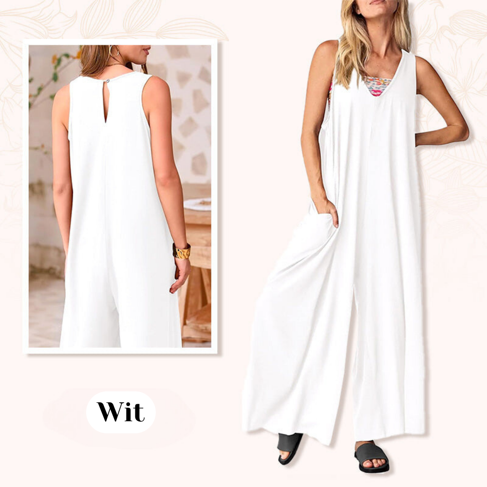 Elijah™ | Elegante jumpsuit met V-hals