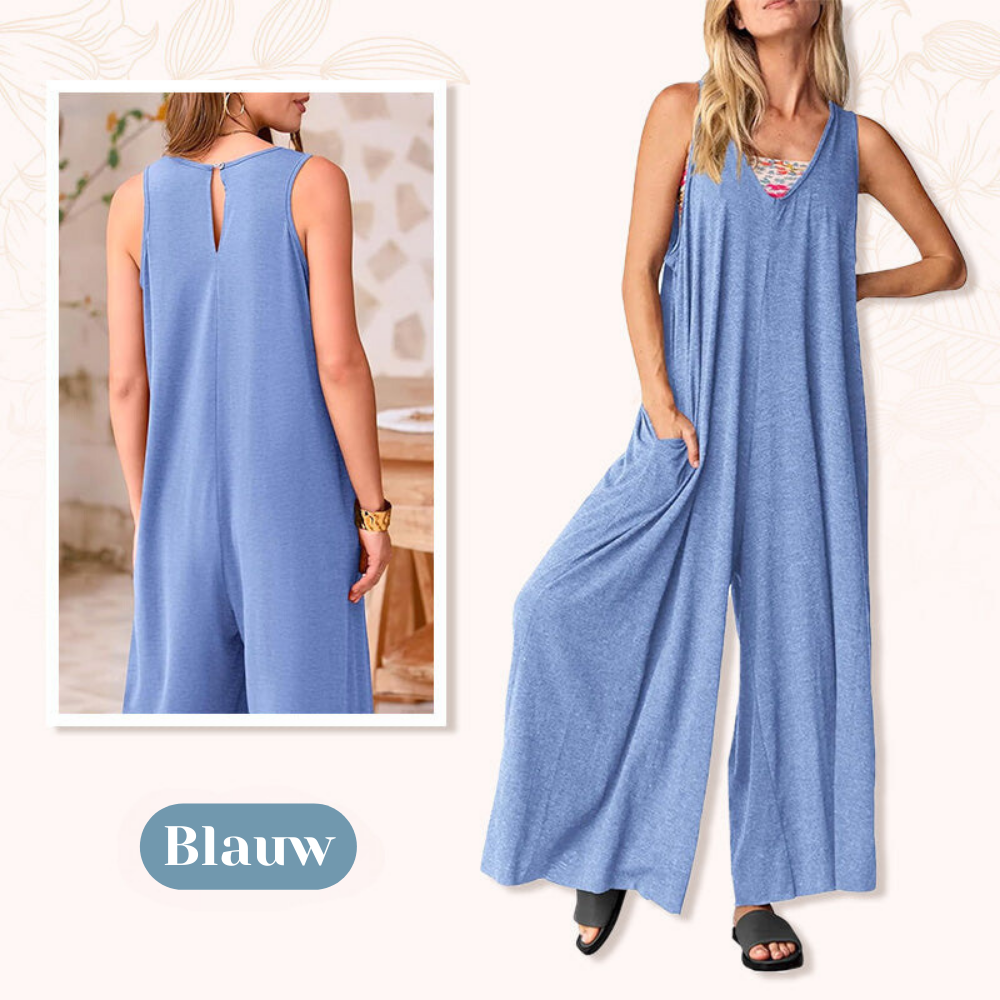 Elijah™ | Elegante jumpsuit met V-hals