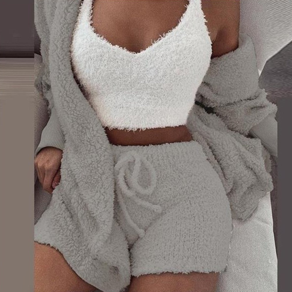 Alayah™| Fuzzy Fleece Set