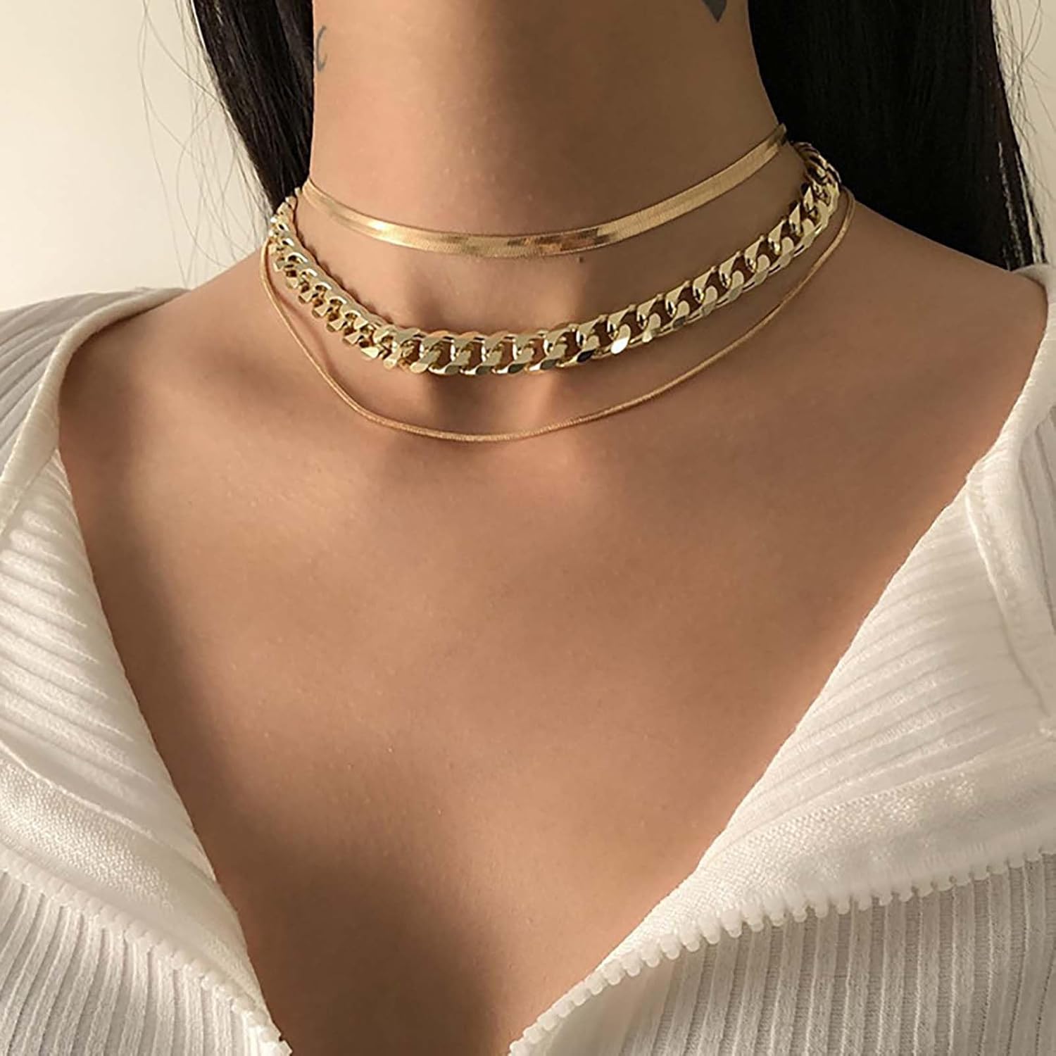 Linnea™| Boho Gelaagde Choker Ketting