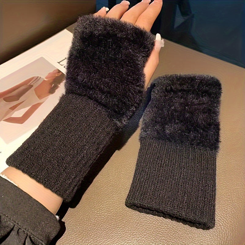 Katja™ | Fluffy Dames Faux Fur Hand Warmers