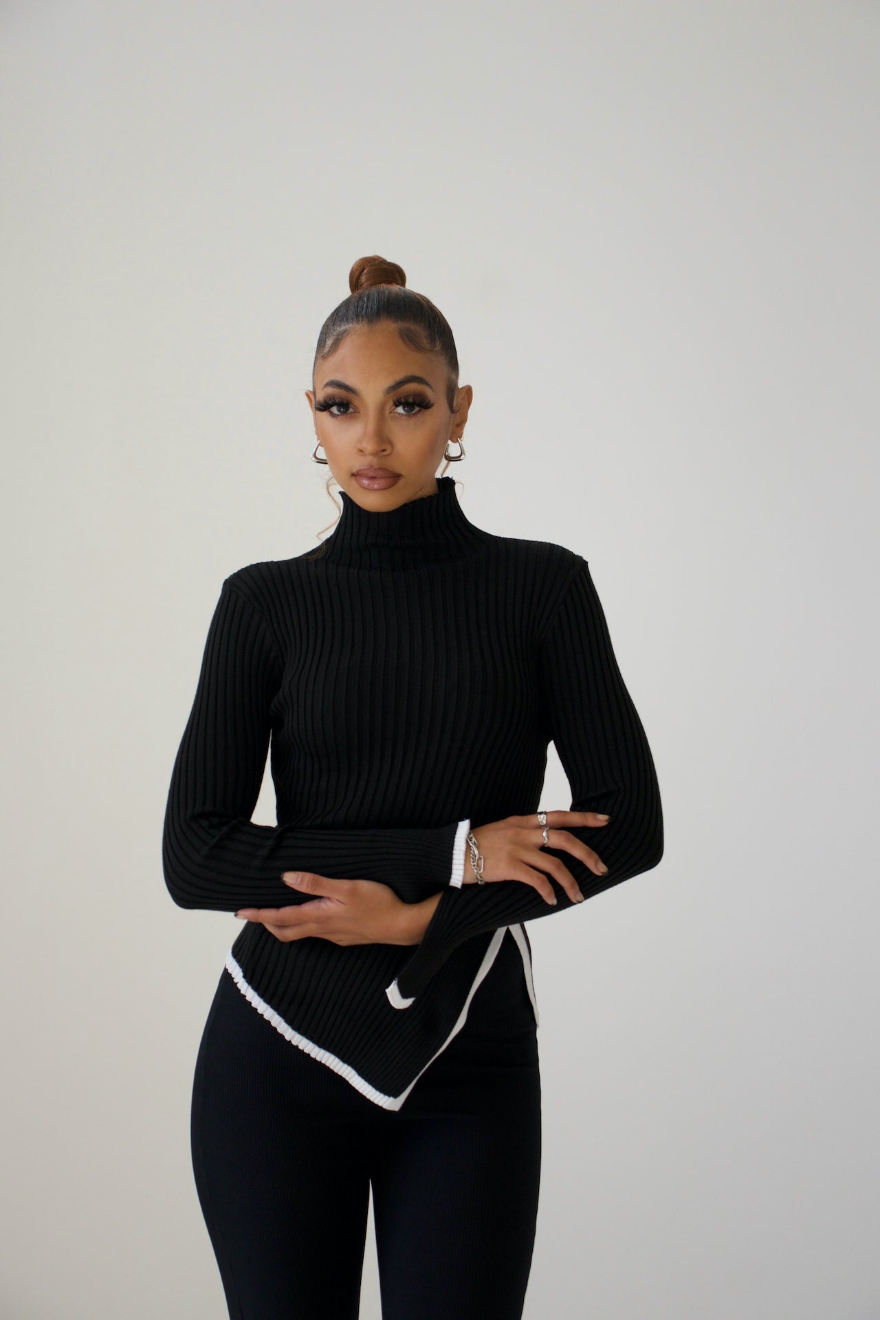 Evelina™ l Elegante Turtleneck Trui