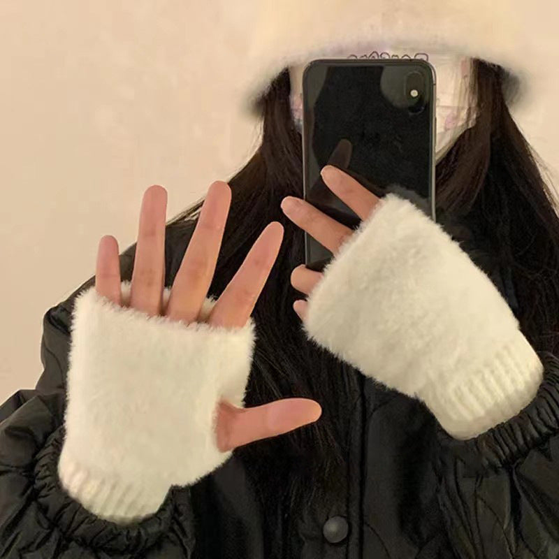 Katja™ | Fluffy Dames Faux Fur Hand Warmers