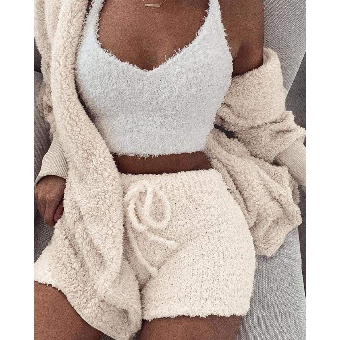 Alayah™| Fuzzy Fleece Set